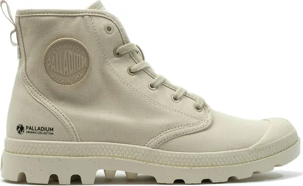 Palladium Palladium Pampa Hi Zip Organic Sahara M Unisex - Cipele Palladium - Svijetlo smeđa - 79101-210-M-5.5 - Size: 5.5