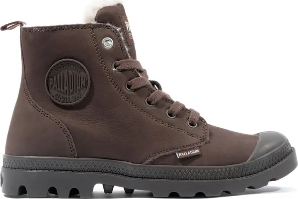 Palladium Palladium Pampa Hi Zip Wl Dark Cocoa Žene - Cipele Palladium - Smeđa - 95982-249-M-4.5 - Size: 4.5