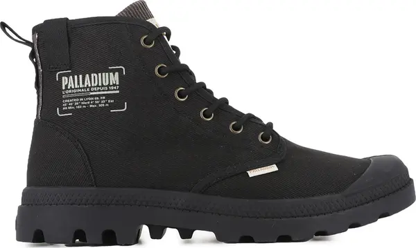 Palladium Palladium Pampa Michigan Unisex - Cipele Palladium - Crna - 79496-008-M-5.5 - Size: 5.5