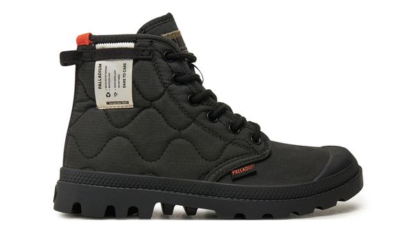 Palladium Palladium Pampa Re-Quilted Black