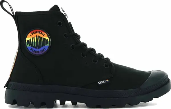 Palladium Palladium Pampa Smiley Pride Muškarci - Cipele Palladium - Crna - 76879-008-M-10.5 - Size: 10.5