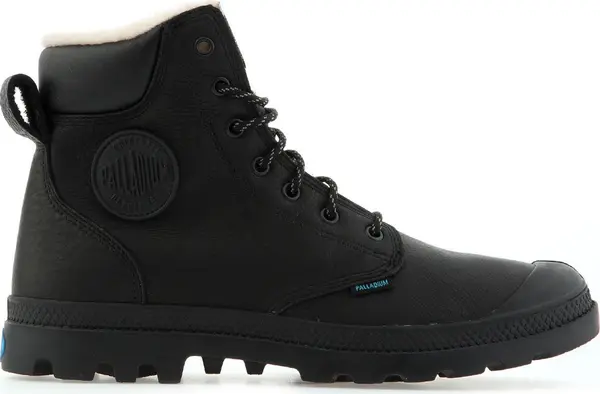 Palladium Palladium Pampa Sport Cuff Waterproof Shearling Unisex - Cipele Palladium - Crna - 72992-001-M-4 - Size: 4