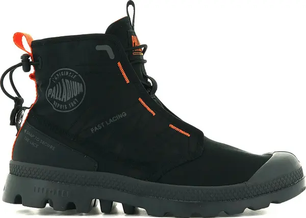 Palladium Palladium Pampa Travel Lite Black Muškarci - Cipele Palladium - Crna - 77039-008-M-10 - Size: 10