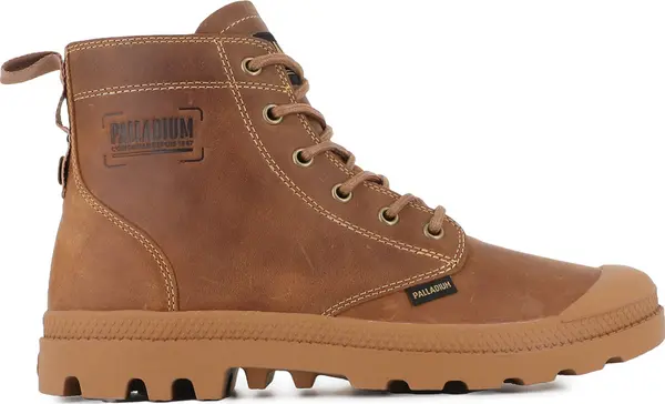 Palladium Palladium Pampa Zip LTH Legacy Unisex - Cipele Palladium - Smeđa - 79502-257-M-6 - Size: 6