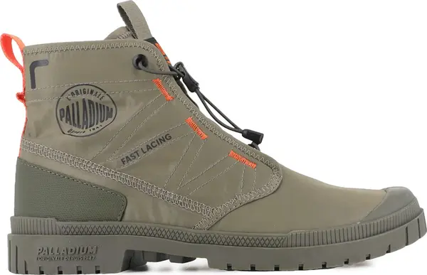 Palladium Palladium SP20 Travel Hi Dusky Green M Unisex - Cipele Palladium - Zelena - 74476-377-M-6 - Size: 6