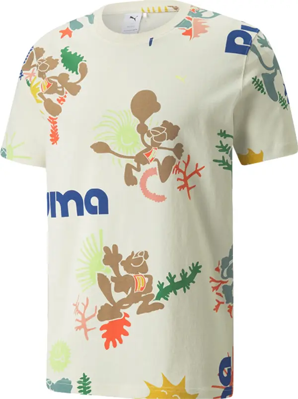 Puma Puma Adventure Planet Printed Men's Tee Muškarci - Majice Puma - Bijela - 533487_65-M - Size: M