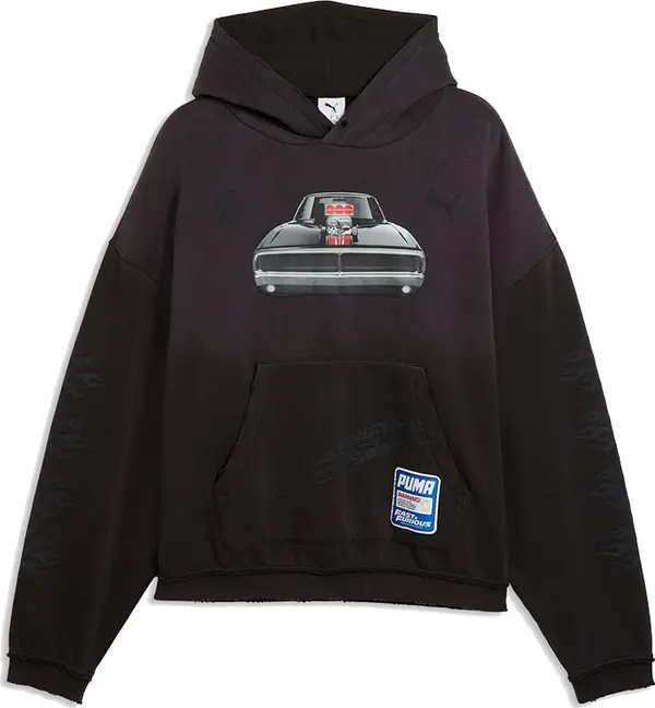 Puma Puma PUMA X FAST & FURIOUS Hoodie Muškarci - Dukserice i džemperi s kapulja Puma - Crna - 637903-02-S - Size: S