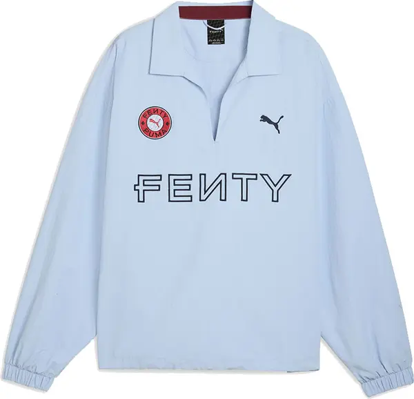 Puma Puma x Fenty Drill Top Unisex Unisex - Dukserice i džemperi s kapulja Puma - Plava - 635734-48-S - Size: S