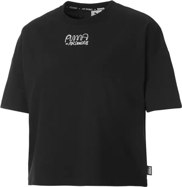 Puma Puma x Mr Doodle Women´s Loose Tee Žene - Majice Puma - Crna - 530659-01-M - Size: M