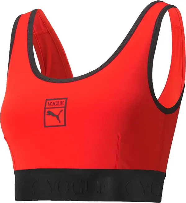 Puma Puma x Vogue Bra Top Žene - Dolje Puma - Crvena - 534688_95-XS - Size: XS