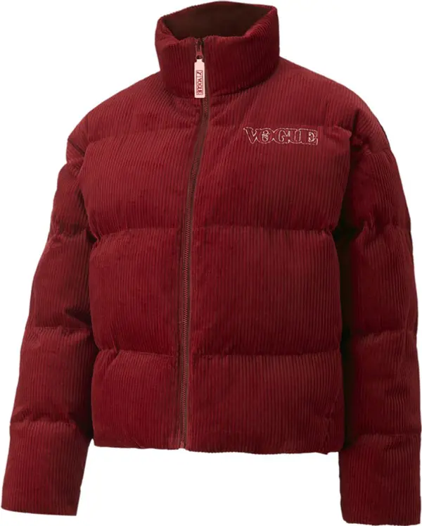 Puma Puma x Vogue Puffer Jacket Žene - Jakne Puma - Burgundac - 536696-22-M - Size: M