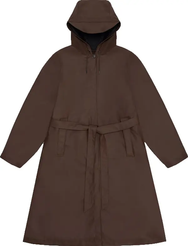 Rains Rains A-Line Longer W Jacket Frame Žene - Jakne Rains - Svijetlo smeđa - 12040-23-S - Size: S