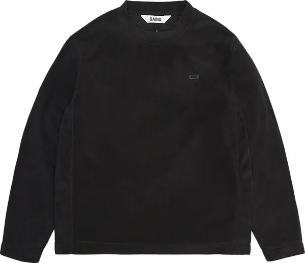 Rains Rains Addis Fleece Crewneck Muškarci - Dukserice i džemperi s kapulja Rains - Crna - 21550-01-S - Size: S