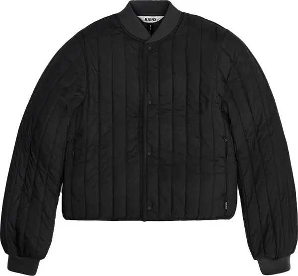 Rains Rains Banja Liner Bomber W Jacket Žene - Jakne Rains - Crna - 21760-01-S - Size: S