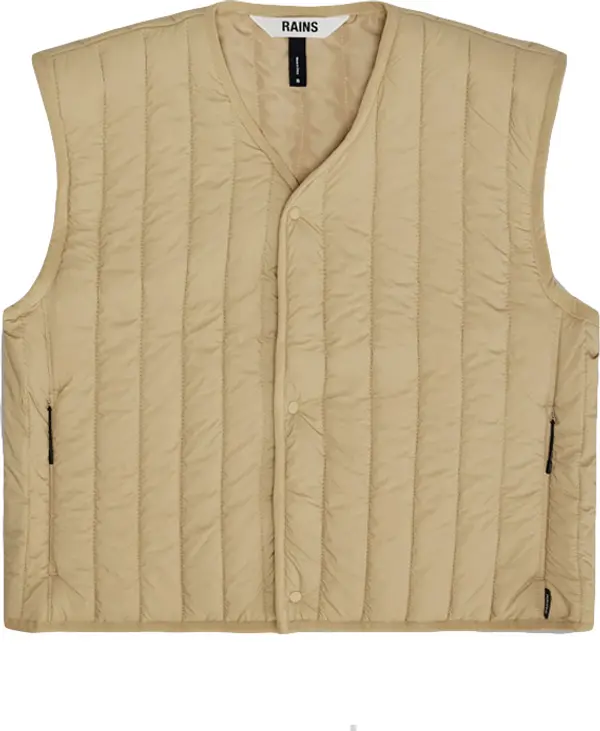 Rains Rains Banja Short Liner W Vest Sand Žene - Jakne Rains - Svijetlo smeđa - 21650-24-L - Size: L