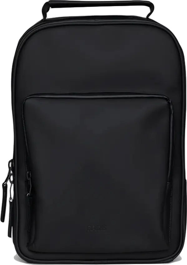 Rains Rains Book Daypack Black Unisex - Ruksaci i torbe Rains - Crna - 13260-01-One-size - Size: One size