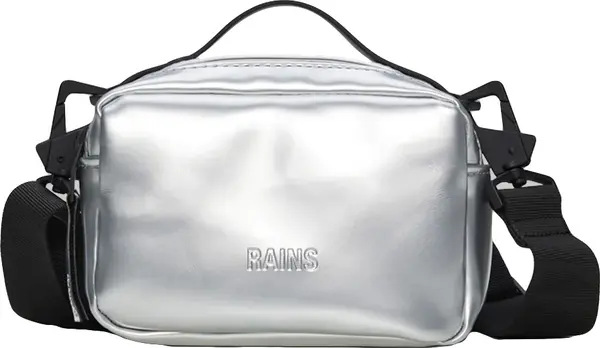 Rains Rains Box Bag Micro Mirror Unisex - Ruksaci i torbe Rains - Silver - 14120-51-One-size - Size: One size