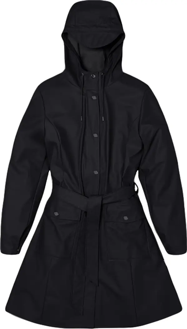 Rains Rains Curve W Jacket Žene - Jakne Rains - Crna - 18130-01-S - Size: S
