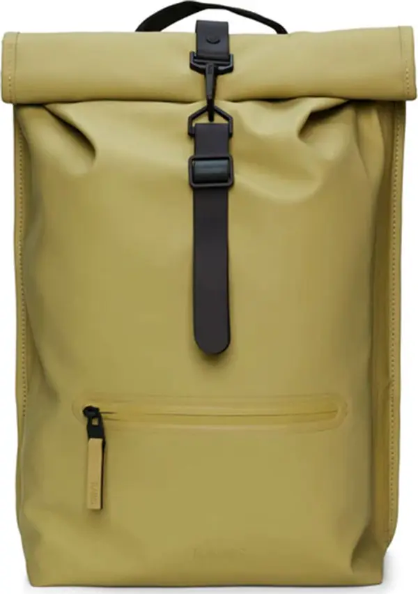 Rains Rains Rolltop Rucksack W3 Khaki Unisex - Ruksaci i torbe Rains - Smeđa - 13320-44-One-size - Size: One size