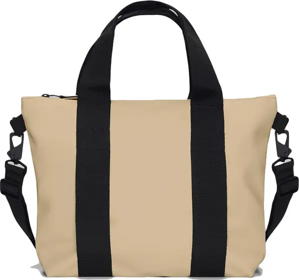Rains Rains Tote Bag Micro Sand Unisex - Ruksaci i torbe Rains - Svijetlo smeđa - 14180-24-One-size - Size: One size