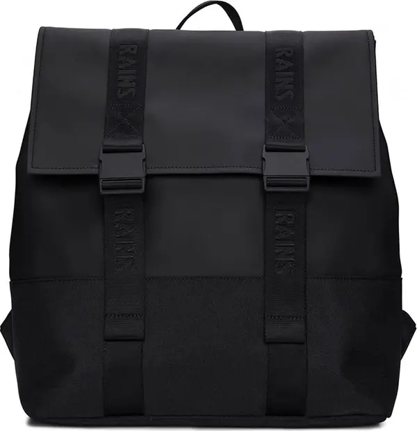 Rains Rains Trail MSN Bag Black Unisex - Ruksaci i torbe Rains - Crna - 14300-01-One-size - Size: One size