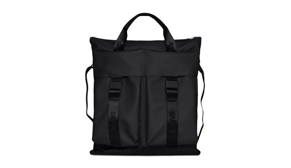 Rains Rains Trail Tote Bag Black