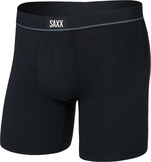 Saxx Saxx Essential Cotton Stretch Cotton Boxer Brief 6" Muškarci - Dolje Saxx - Plava - SXBB26F-BLK-XL - Size: XL