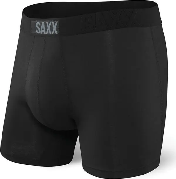 Saxx Saxx Vibe Boxer Brief Black/Black Muškarci - Dolje Saxx - Crna - SXBM35BBB-M - Size: M