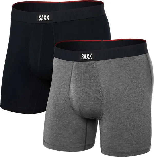 Saxx Saxx Vibe Xtra (2Pack) Soft Comfort Boxer Brief 6" Muškarci - Dolje Saxx - Velikobojan - SXPP2VX-BLG-L - Size: L