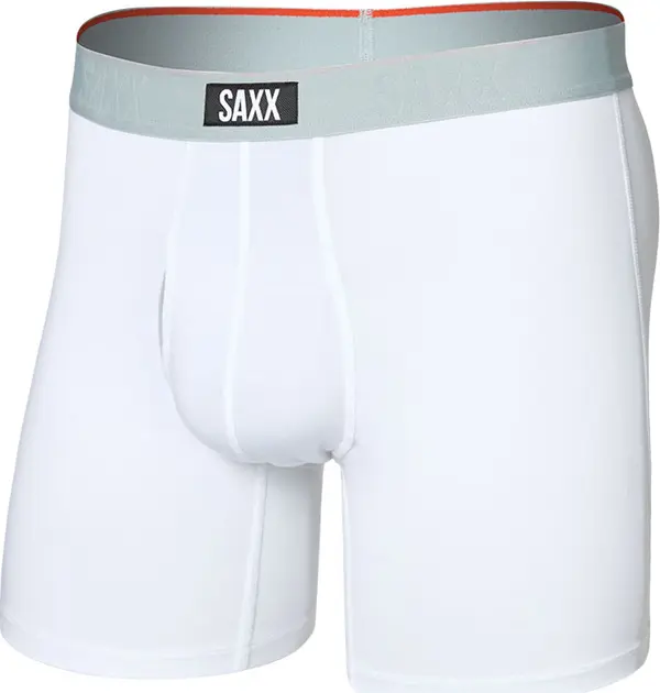 Saxx Saxx Vibe Xtra Soft Comfort Boxer Brief 6" Muškarci - Dolje Saxx - Bijela - SXVX24F-WHI-M - Size: M