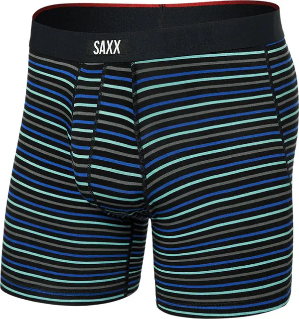 Saxx Saxx Vibe Xtra Soft Comfort Boxer Brief 6" Muškarci - Dolje Saxx - Crna - SXVX24F-GSB-L - Size: L