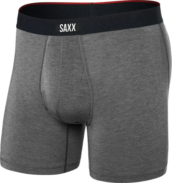 Saxx Saxx Vibe Xtra Soft Comfort Boxer Brief 6" Muškarci - Dolje Saxx - Siva - SXVX24F-DGH-M - Size: M