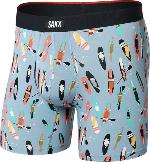 Saxx Saxx Vibe Xtra Soft Comfort Boxer Brief 6" Muškarci - Dolje Saxx - Velikobojan - SXVX24F-SDT-M - Size: M
