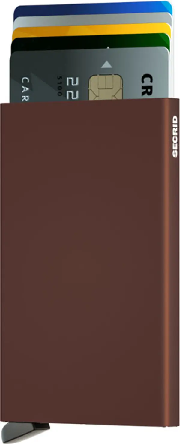 Secrid Secrid Cardprotector Brown Unisex - Novčanik Secrid - Smeđa - C-BROWN-One-size - Size: One size