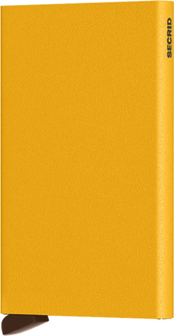 Secrid Secrid Cardprotector Powder Ochre Unisex - Novčanik Secrid - Žuta - CP-Ochre-One-size - Size: One size
