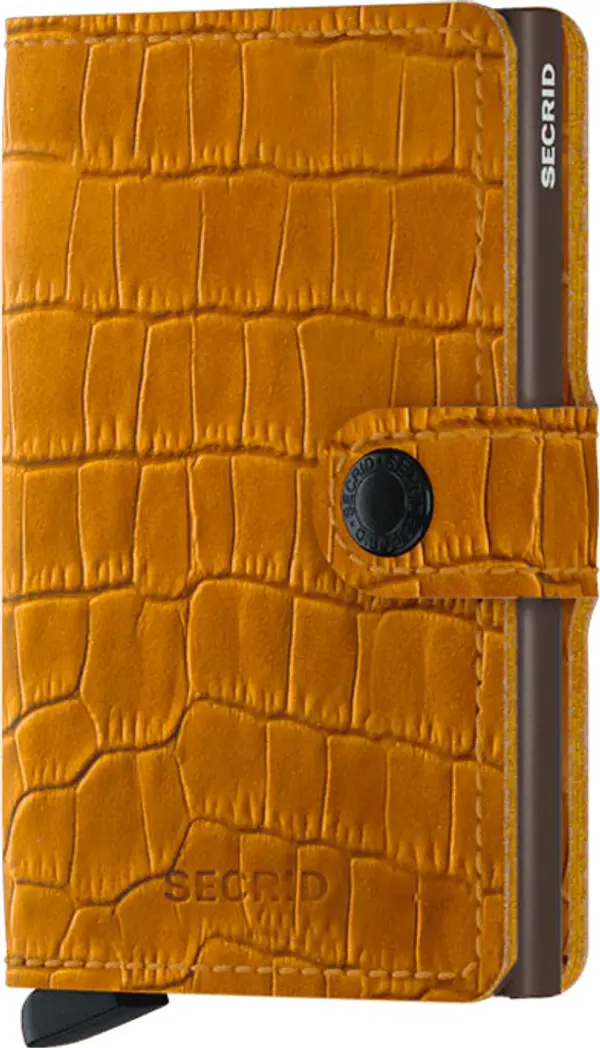 Secrid Secrid Miniwallet Cleo Ochre-Brown Unisex - Novčanik Secrid - Smeđa - MCl-Brown-One-size - Size: One size
