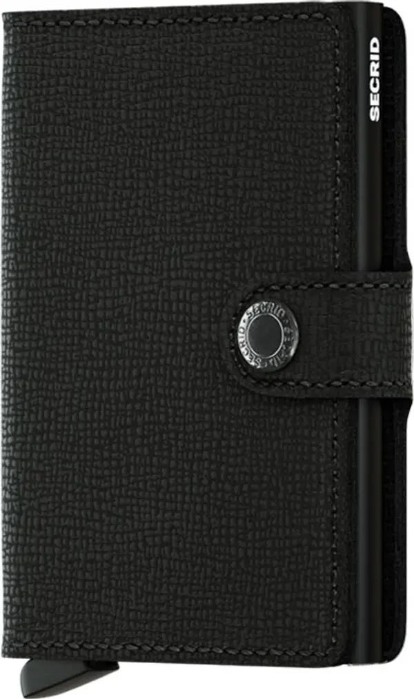 Secrid Secrid Miniwallet Crisple Black Unisex - Novčanik Secrid - Crna - MC-Black-One-size - Size: One size
