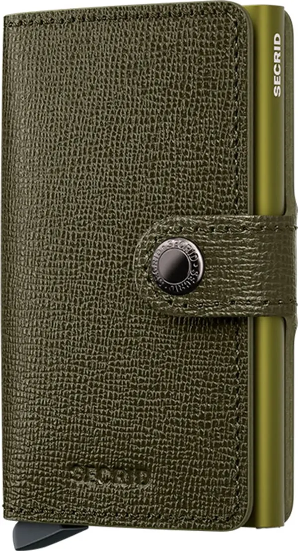 Secrid Secrid Miniwallet Crisple Kelp Unisex - Novčanik Secrid - Zelena - MC-Kelp-One-size - Size: One size