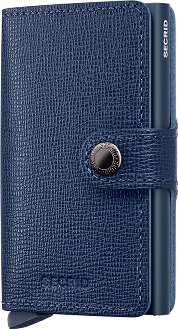 Secrid Secrid Miniwallet Crisple Navy Unisex - Novčanik Secrid - Plava - MC-Navy-One-size - Size: One size
