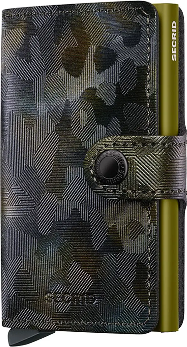 Secrid Secrid Miniwallet Jungle Moss Unisex - Novčanik Secrid - Velikobojan - MJu-Moss-One-size - Size: One size