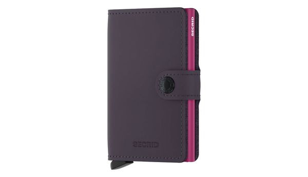 Secrid Secrid Miniwallet Matte Dark Purple-Fuchsia