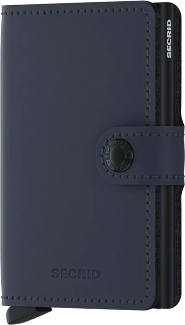 Secrid Secrid Miniwallet Matte Night Blue Unisex - Novčanik Secrid - Plava - MM-Night-Blue-One-size - Size: One size