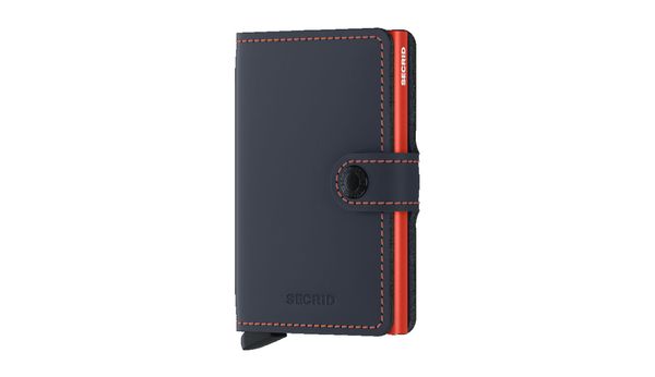 Secrid Secrid Miniwallet Matte Nightblue & Orange