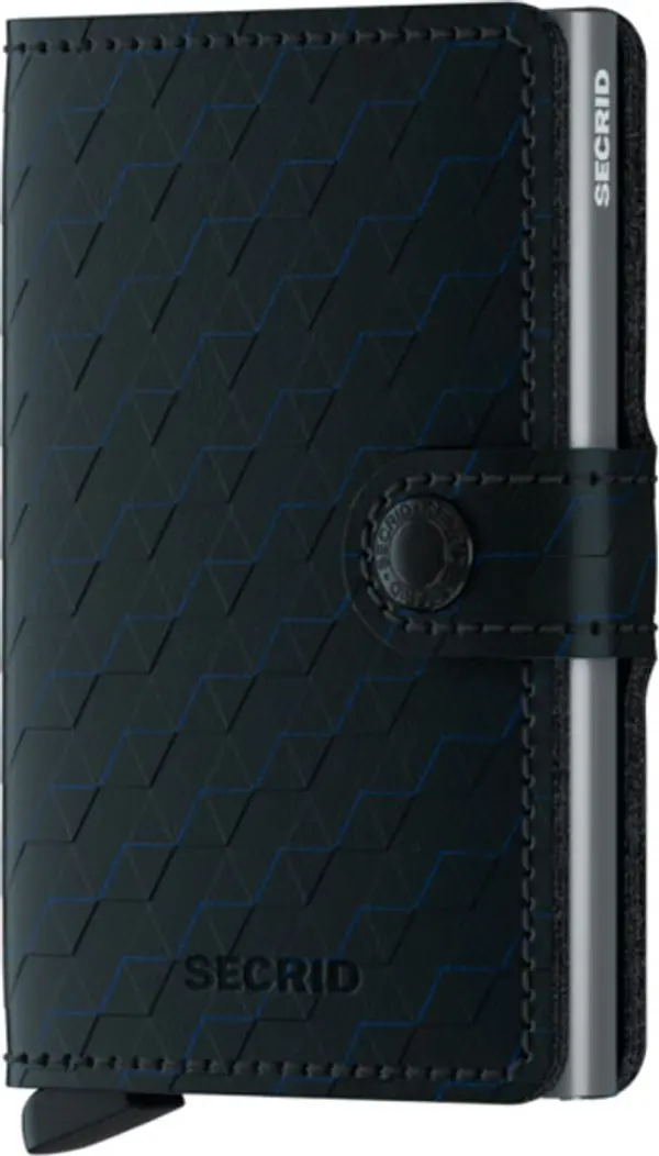 Secrid Secrid Miniwallet Optical Black-Titanium Unisex - Novčanik Secrid - Crna - MOp-Black-Titanium-One-size - Size: One size