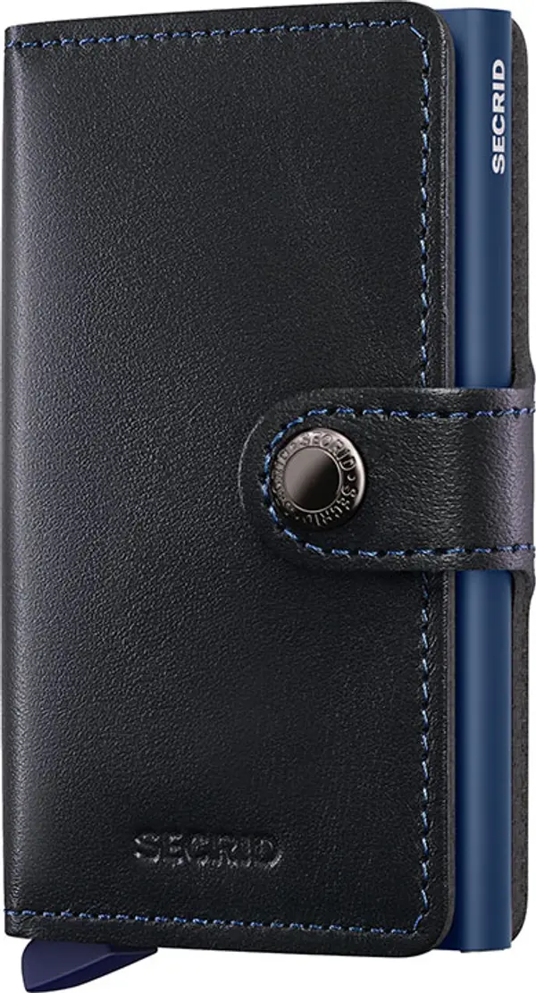 Secrid Secrid Miniwallet Original Black-Navy Unisex - Novčanik Secrid - Crna - M-Black-Navy-One-size - Size: One size