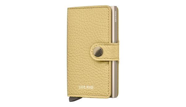 Secrid Secrid Miniwallet Pebble Butter Yellow