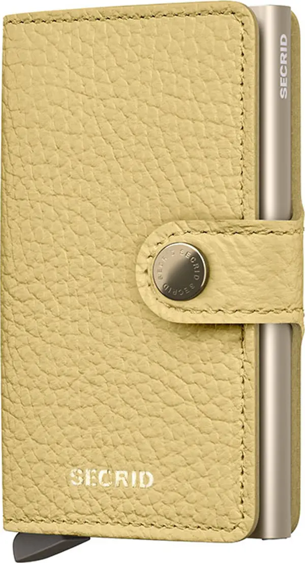 Secrid Secrid Miniwallet Pebble Butter Yellow Unisex - Novčanik Secrid - Žuta - MPe-Butter-Yellow-One-size - Size: One size