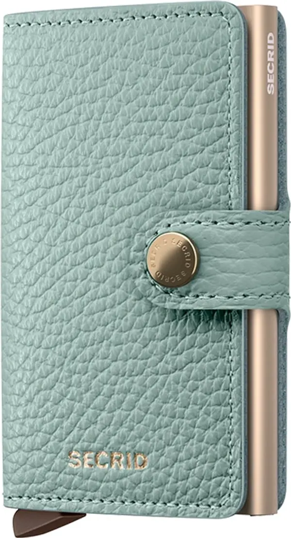 Secrid Secrid Miniwallet Pebble Sea Green Unisex - Novčanik Secrid - Zelena - MPe-Sea-Green-One-size - Size: One size