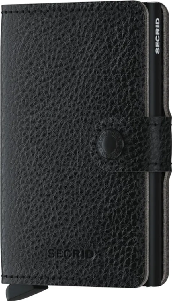Secrid Secrid Miniwallet Tan Black-Black Unisex - Novčanik Secrid - Crna - MVg-Black-Black-One-size - Size: One size