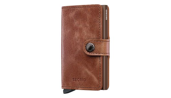 Secrid Secrid Miniwallet Vintage Cognac-Brown